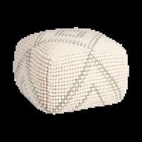 Wool and Cotton Pouf - Real Life Co