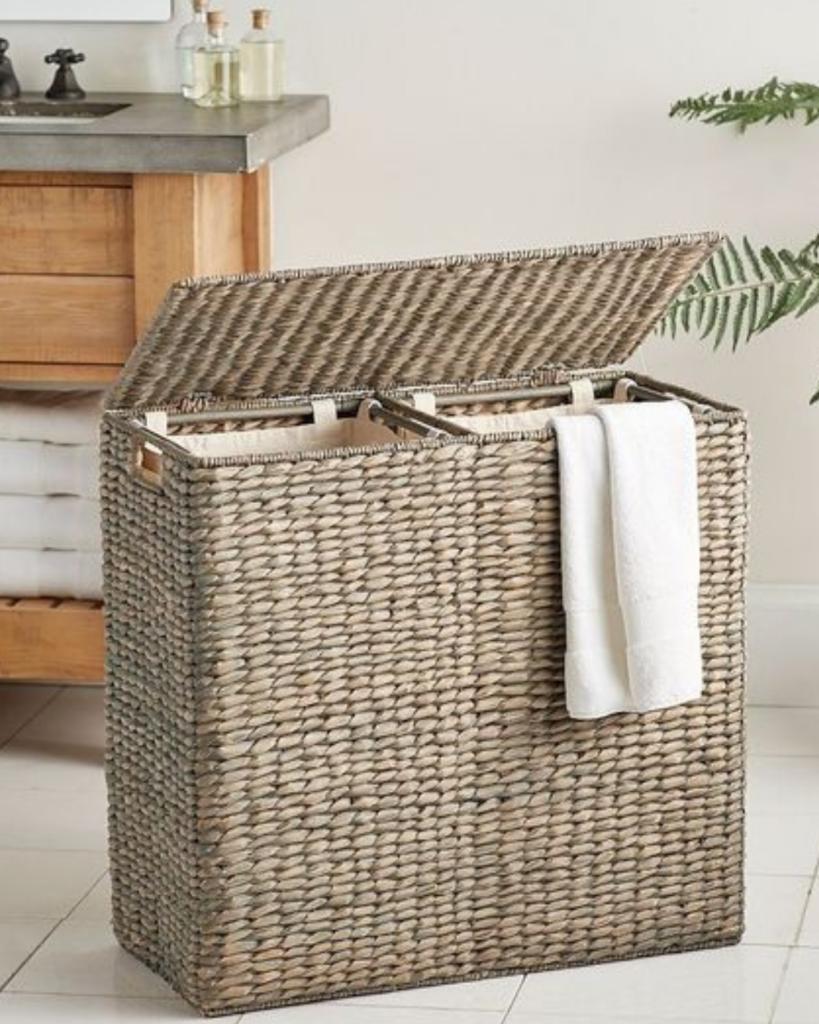Seagrass Handcrafted Divided Hamper