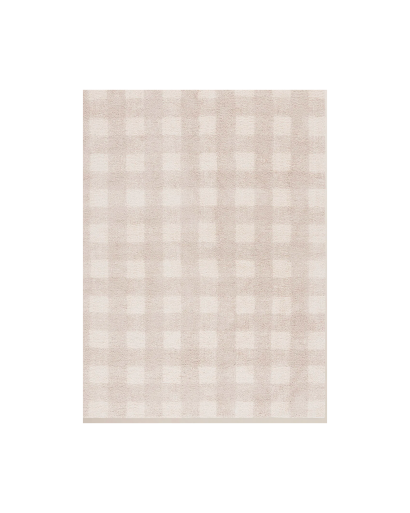 Claude Washable Maximalism Vibrant Blossom Floral Beige Rug